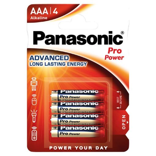 PANASONIC İNCE PİL 1,5 VOLT PRO 4 LÜ. ürün görseli
