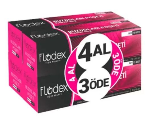 FLODEX BUZD. POŞETİ 4'LÜ KÜÇÜK. ürün görseli