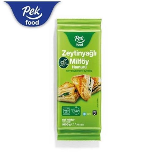 PEK FOOD ZEYTİNYAĞLI MİLFÖY 1000 GR. ürün görseli