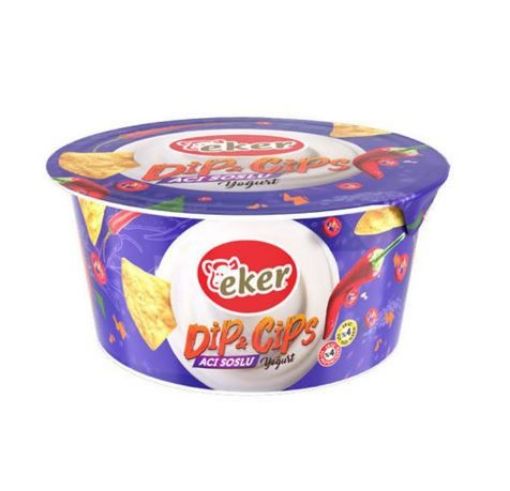 EKER DİP&CİPS ACI SOSLU YOĞURT 125 GR. ürün görseli