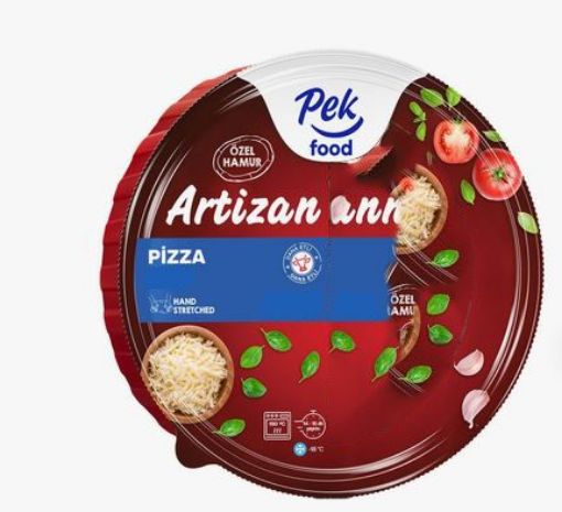 PEK FOOD ARTİZAN ÜÇ PEYNİRLİ PİZZA 480 GR. ürün görseli