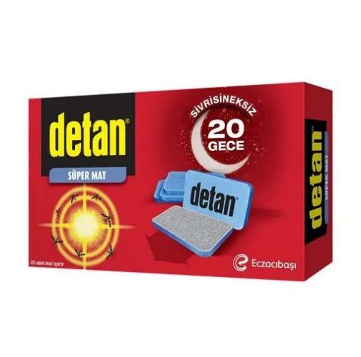 DETAN SÜPER MAT YEDEK 20'Lİ. ürün görseli