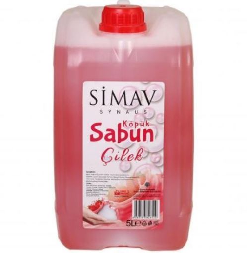 SİMAV ÇİLEK KÖPÜK SABUN 5 LT. ürün görseli