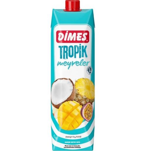 DİMES 1 LT TROPİK MEYVELİ İÇECEK. ürün görseli