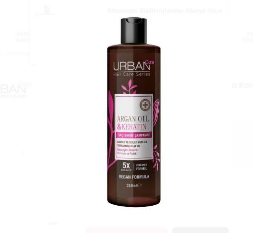 URBAN ARGAN YAĞI & KERATIN ŞAMPUAN 350 ML. ürün görseli