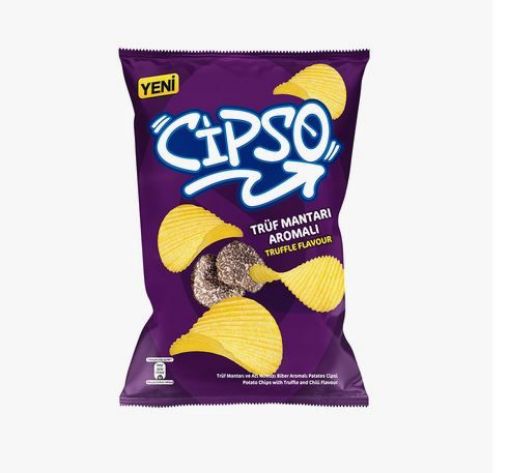 CİPSO S.PLUS TIRTIKLI TRÜF MANTARLI 104 GR. ürün görseli