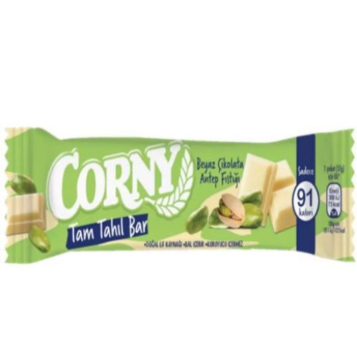 CORNY  BAR BEYAZ ÇİK. ANTEP FIST. 20 GR. ürün görseli