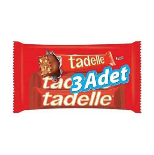 TADELLE 30 GR 3'LÜ FINDIK DOL.SÜTLÜ ÇİK.. ürün görseli