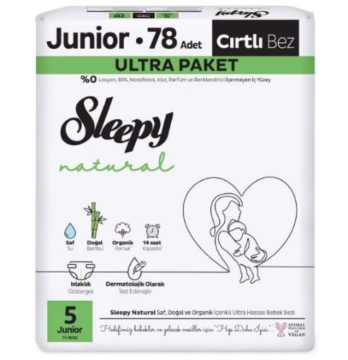 SLEEPY NATURAL ULTRA  JUNIOR 78 Lİ. ürün görseli