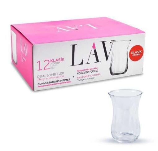LAV 30020 ÇAY BARDAĞI OPTİKLİ 12'Lİ. ürün görseli