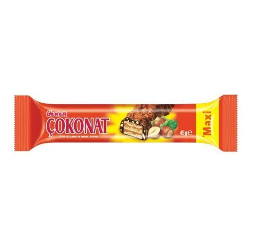 ÜLKER ÇOKONAT MAXİ GOFRET 45 GR. ürün görseli