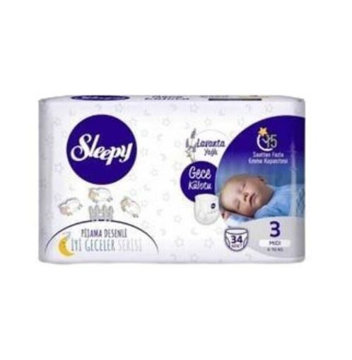 SLEEPY GECE KÜLOTU MİDİ 34 LÜ. ürün görseli