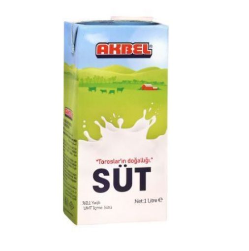 AKBEL %0,1 YAĞLI SÜT 1 LT. ürün görseli