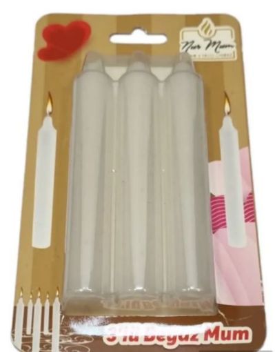 NUR MUM BEYAZ 3'LÜ. ürün görseli