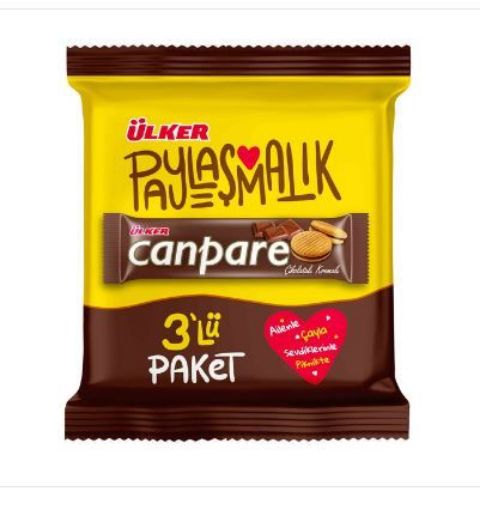 ÜLKER CANPARE ÇİKOLATALI 243 GR. ürün görseli