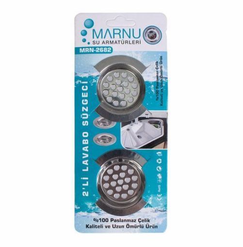 MARNU LAVABO SÜZGECİ 2'Lİ 7802. ürün görseli