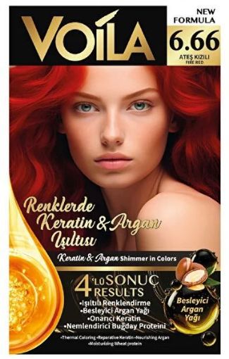 VOİLA SAÇ BOYASI (6.66) ATEŞ KIZILI 50 ML. ürün görseli