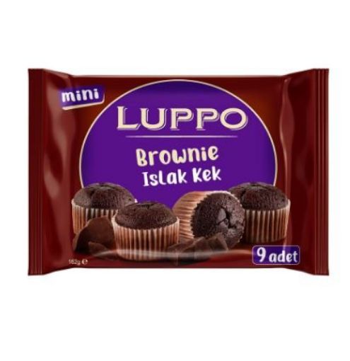 ŞÖLEN LUPPO MİNİ 9 LU BROWNİ KEK 162 GR. ürün görseli