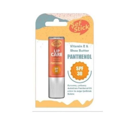 ŞEF STİCK LİP CARE 5,2 GR PANTHENOL SPF 30. ürün görseli