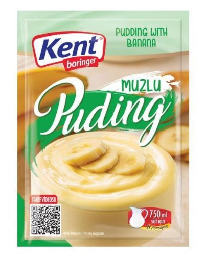 KENT PUDİNG MUZLU 125 GR. ürün görseli