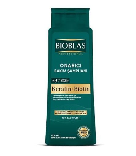 BIOBLAS 500 ML ŞAMPUAN BIOTİN&KERATİN. ürün görseli
